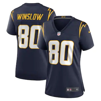womens nike kellen winslow navy los angeles chargers retire